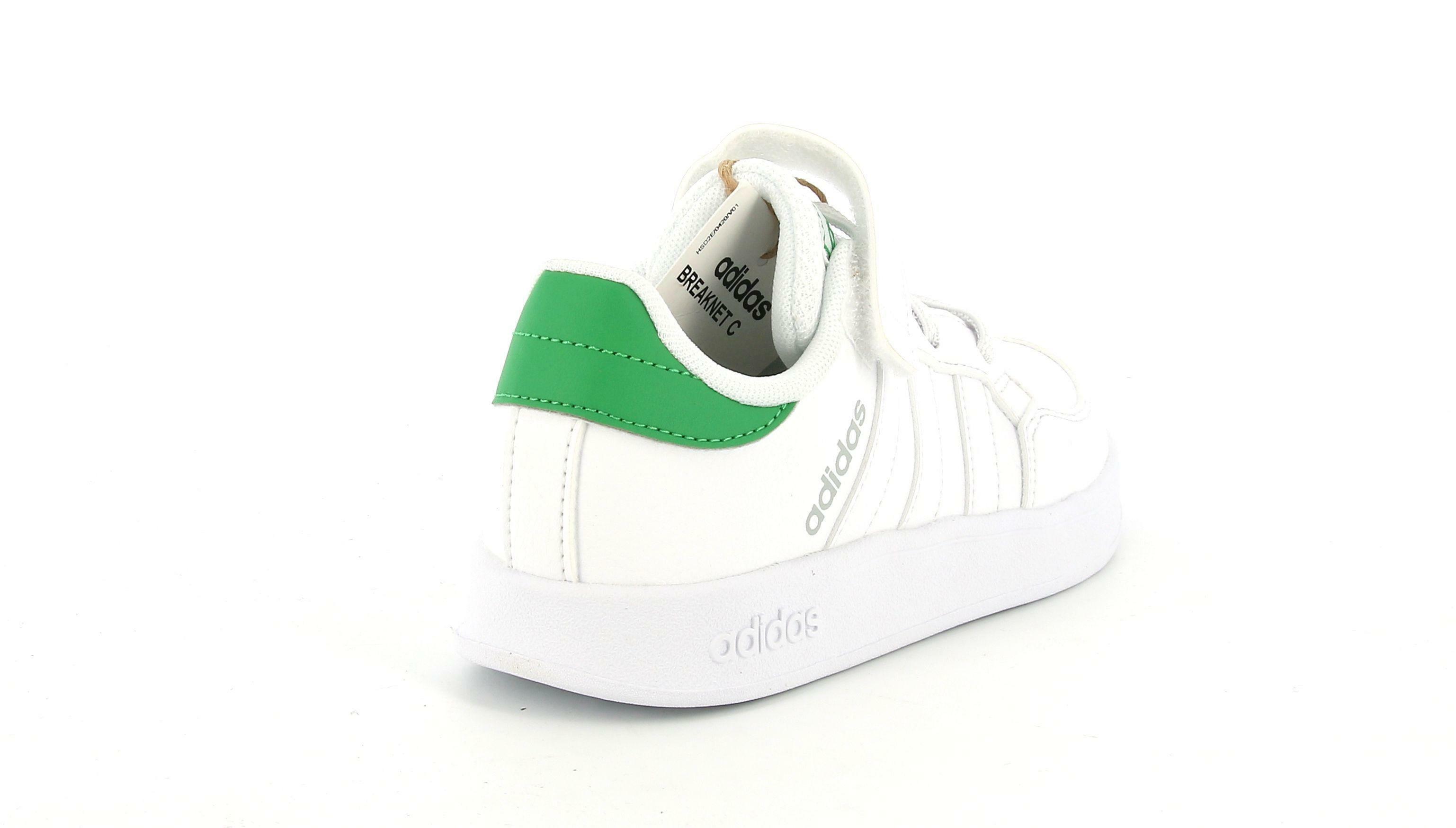 adidas sneakers adidas breaknet c fz0109. da bambino, colore bianco