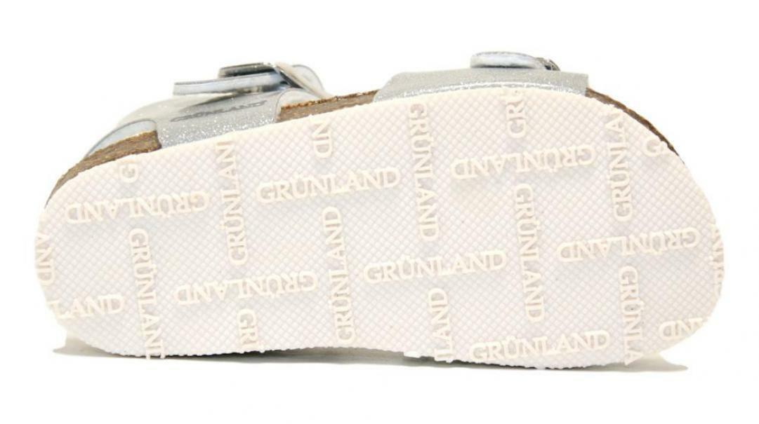 grunland sandalo grunland sb1258 40afre. da bambina, colore argento
