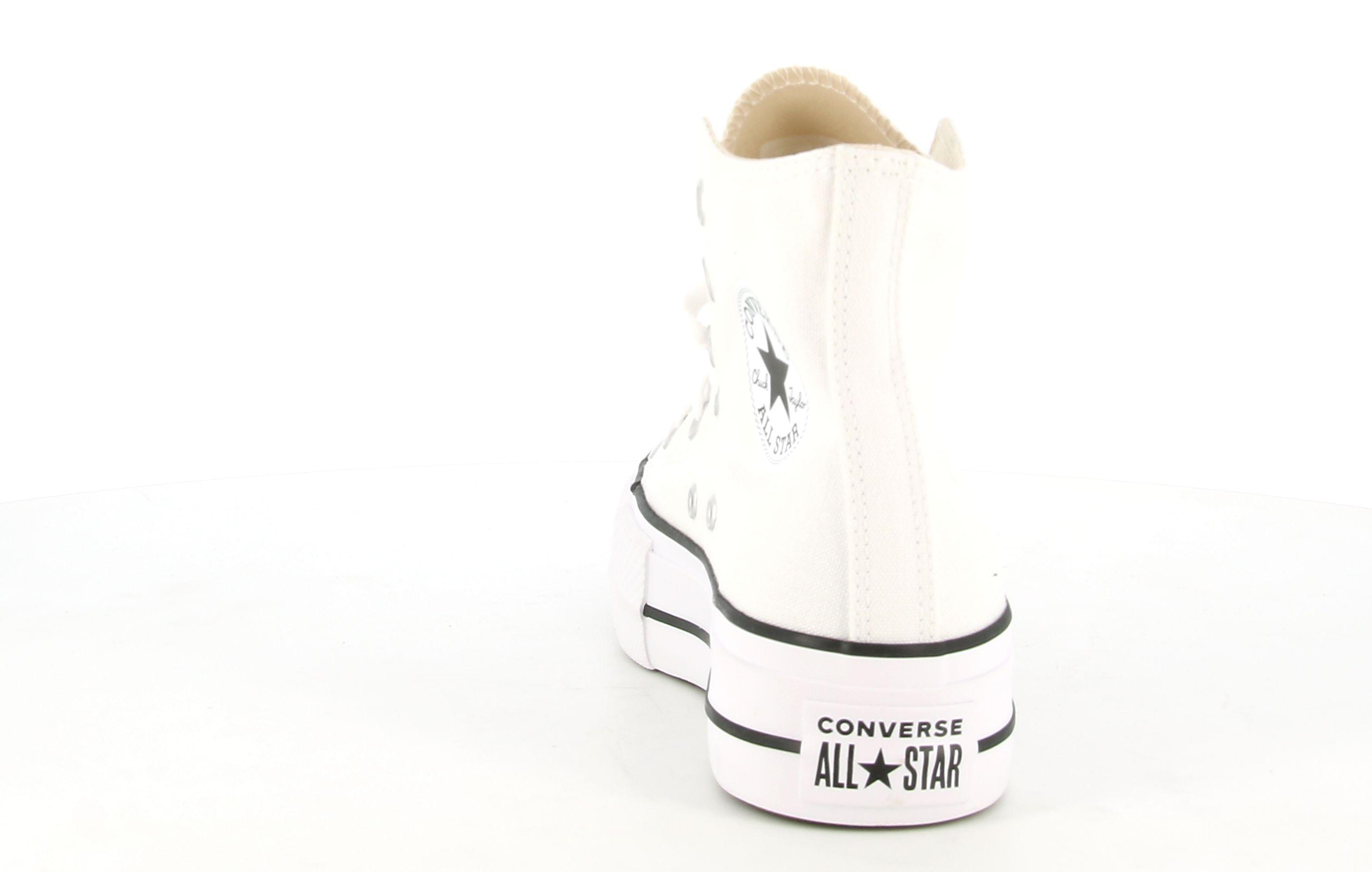 converse sneakers converse ctas lift hi platform 560846c. da donna, colore bianco
