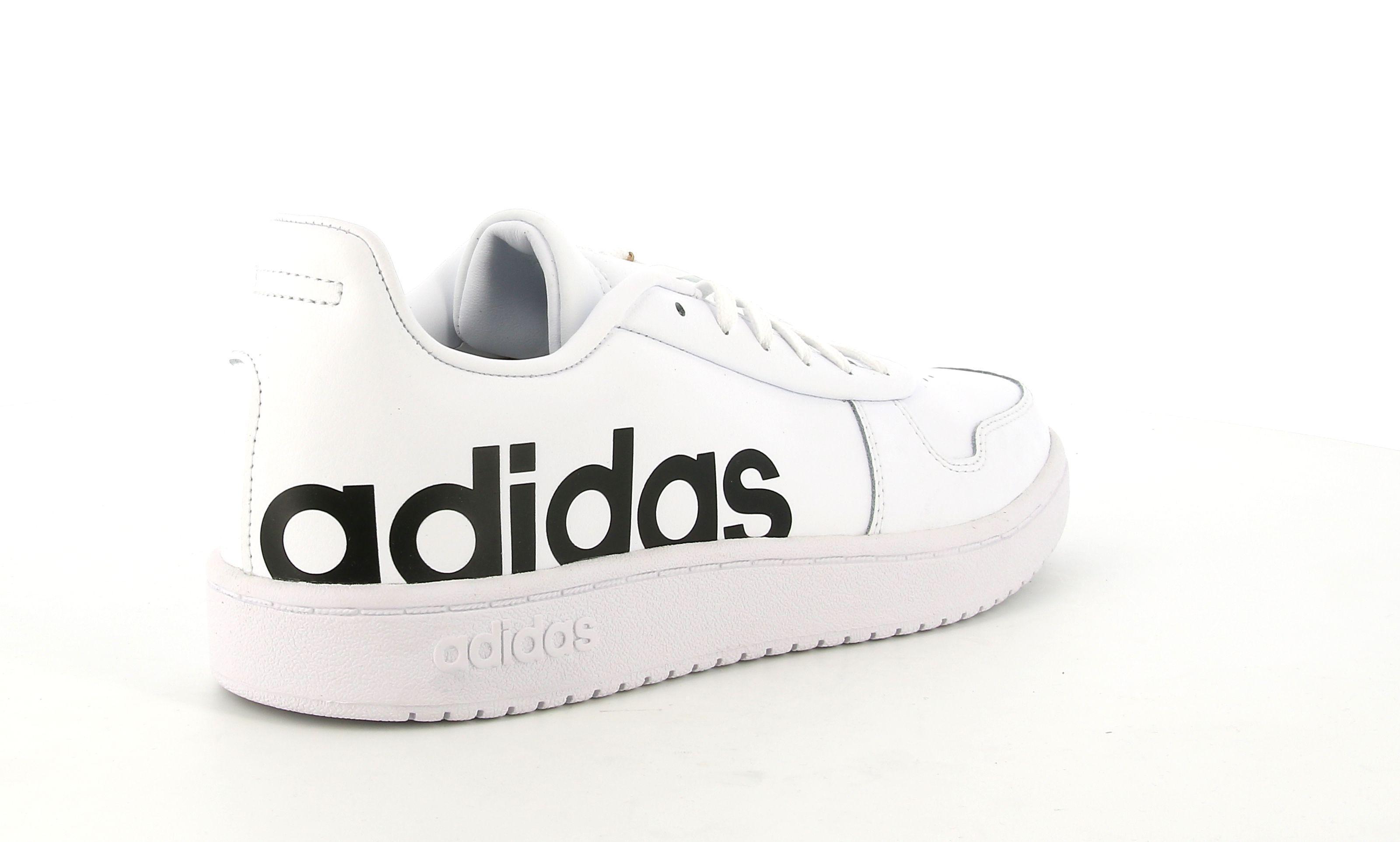 adidas sneakers adidas gz9118 hoops 2.0 lts. da uomo, colore bianco