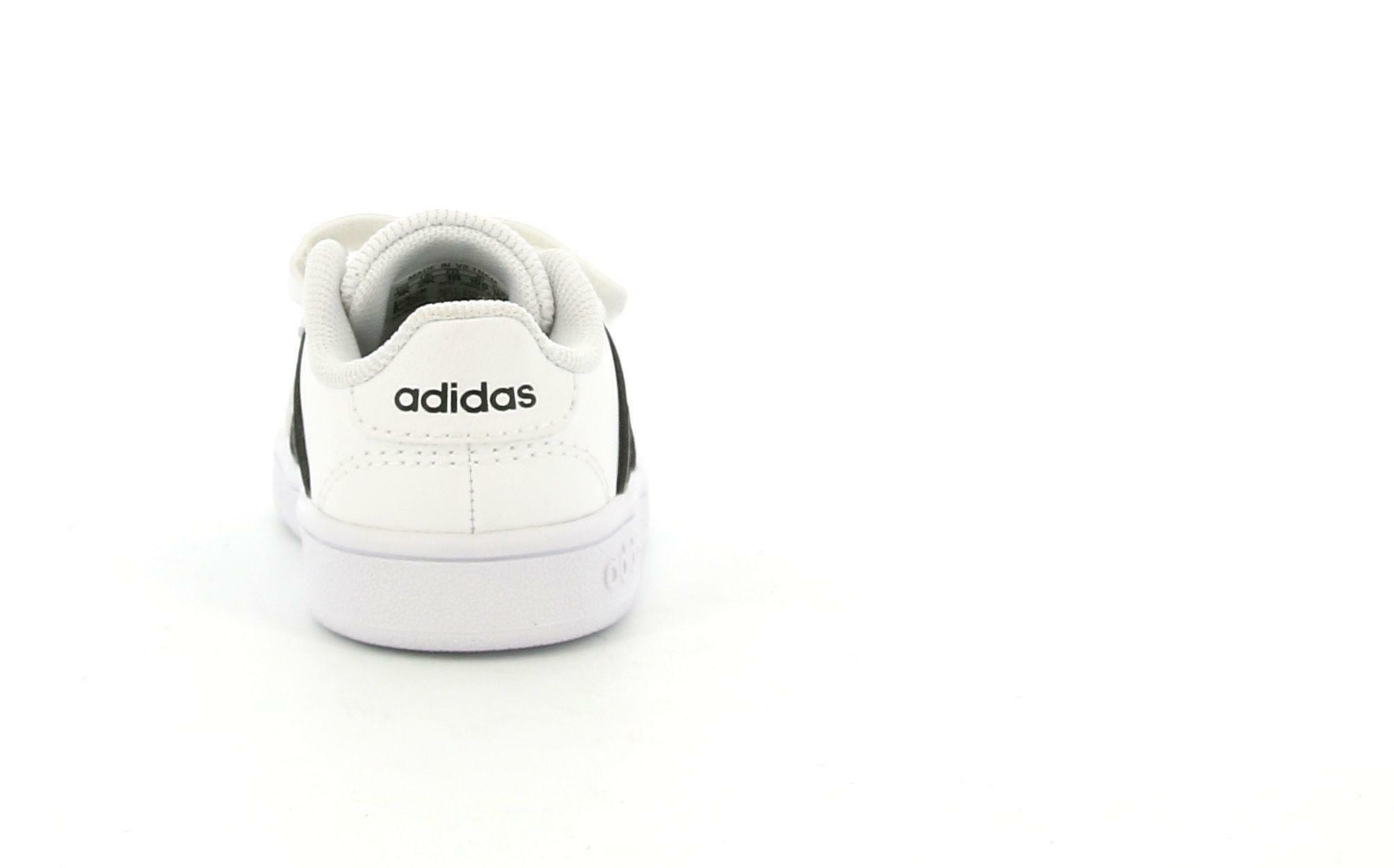 adidas sneakers adidas grand court i ef0118. da bambino, colore bianco