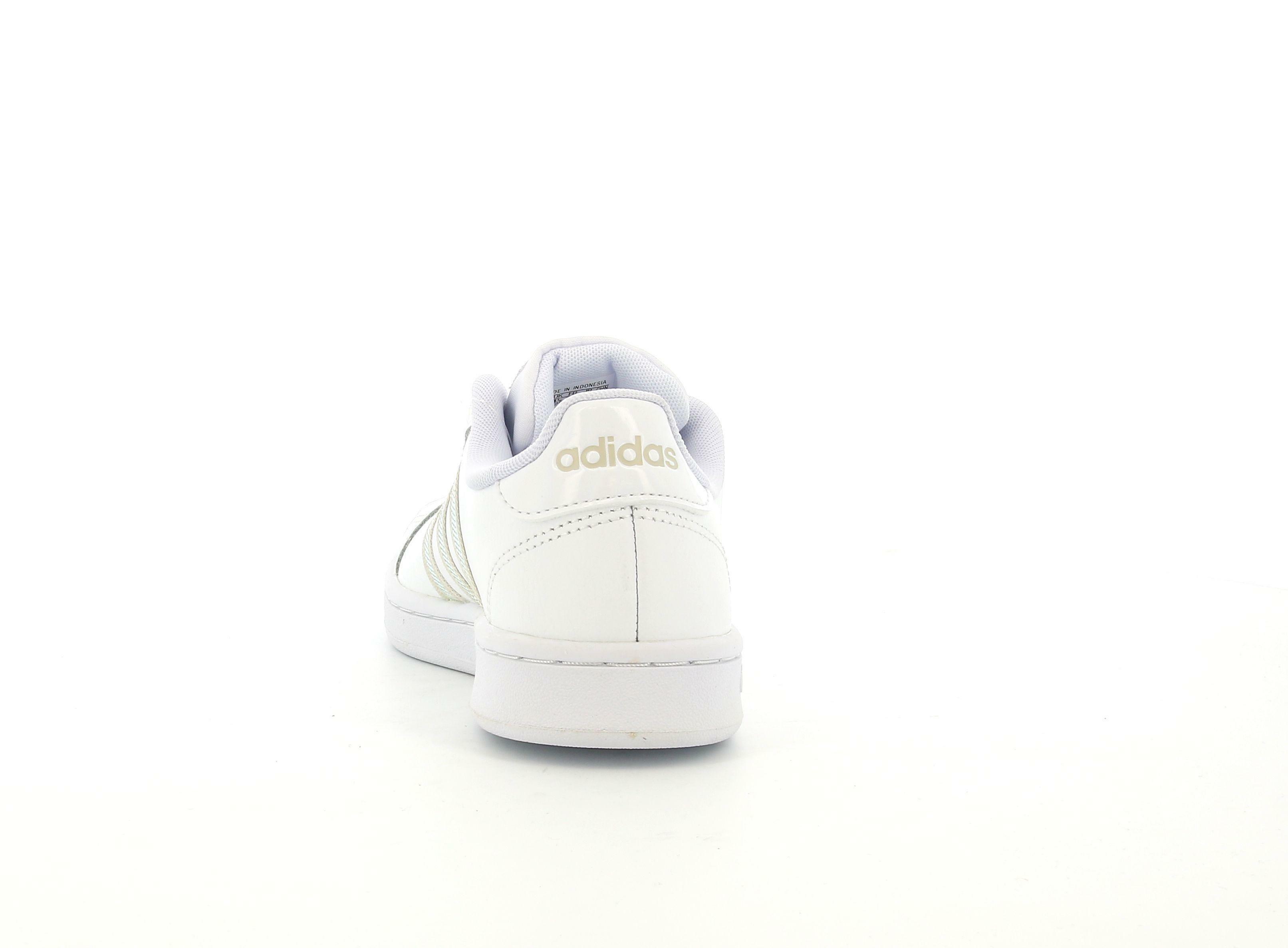 adidas sneakers adidas  grand court fw3734. da donna, colore bianco