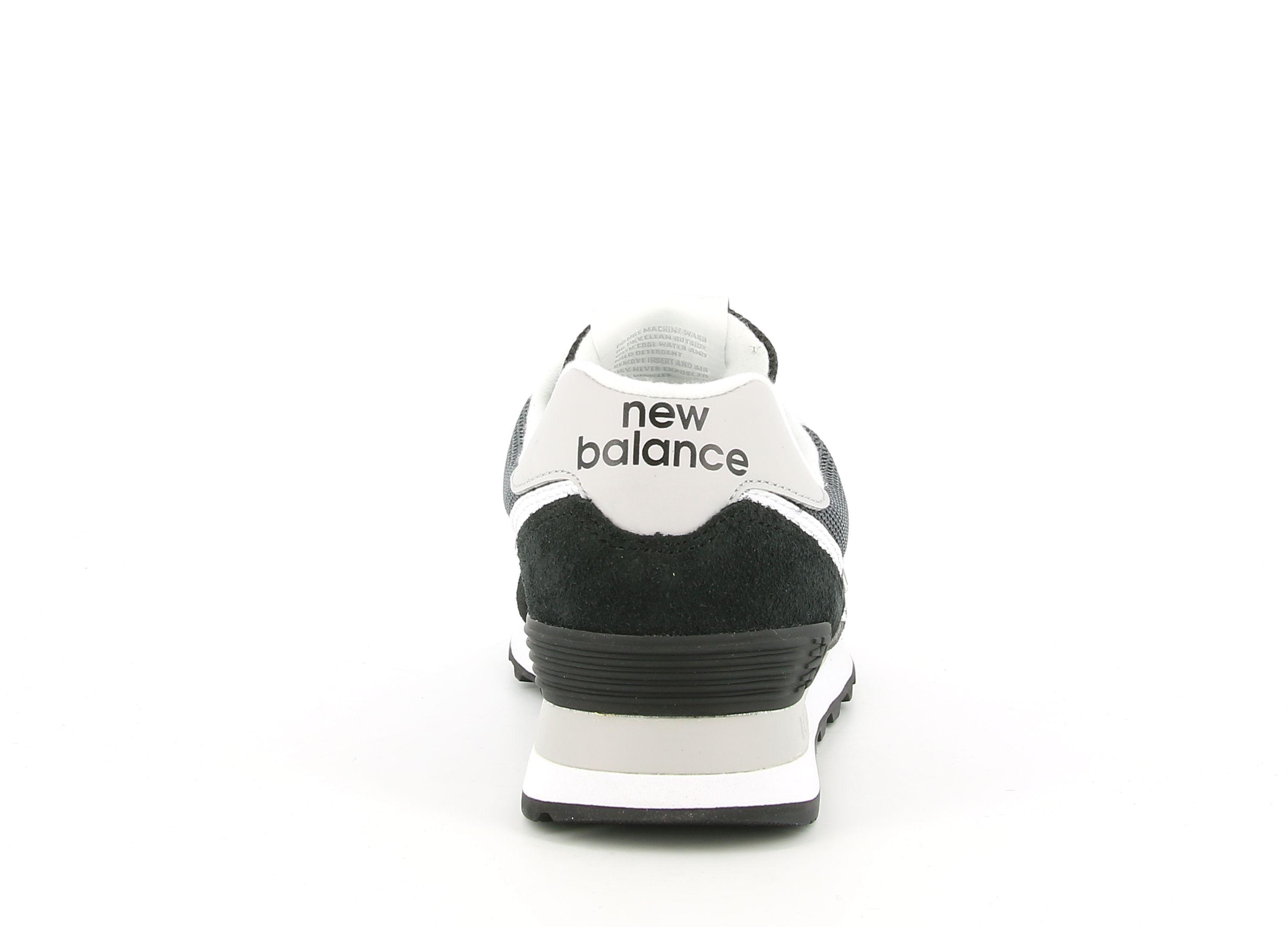 new balance scarpa sportiva new balance wl574vi1. unisex adulto, colore nero