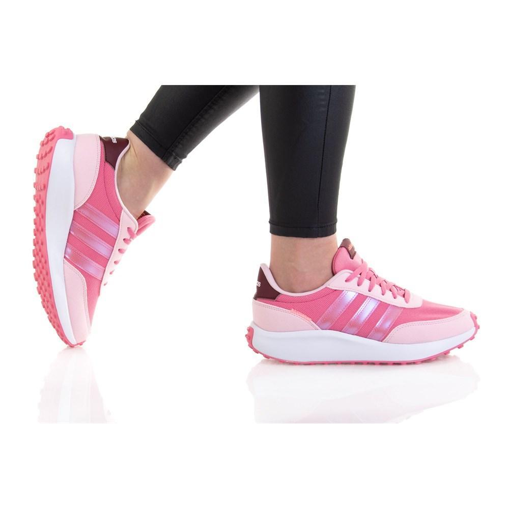 adidas scarpa sportiva adidas run 70s k gw0235. da ragazza. colore rosa