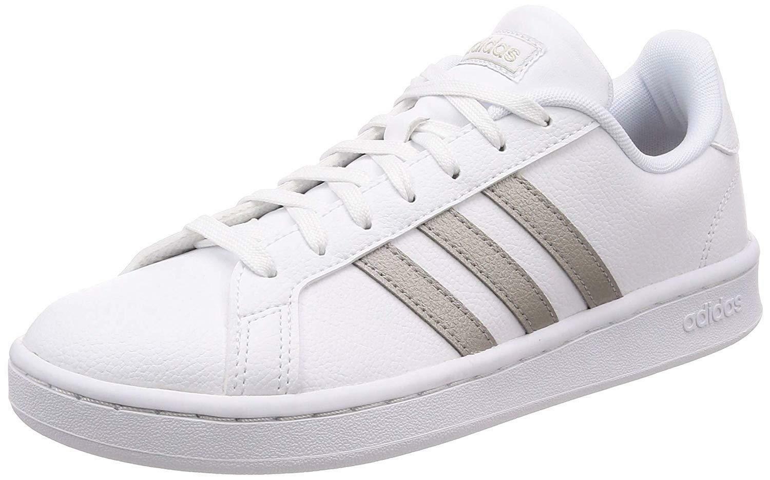 adidas sneakers adidas grand court base ee7874. unisex adulto, colore bianco
