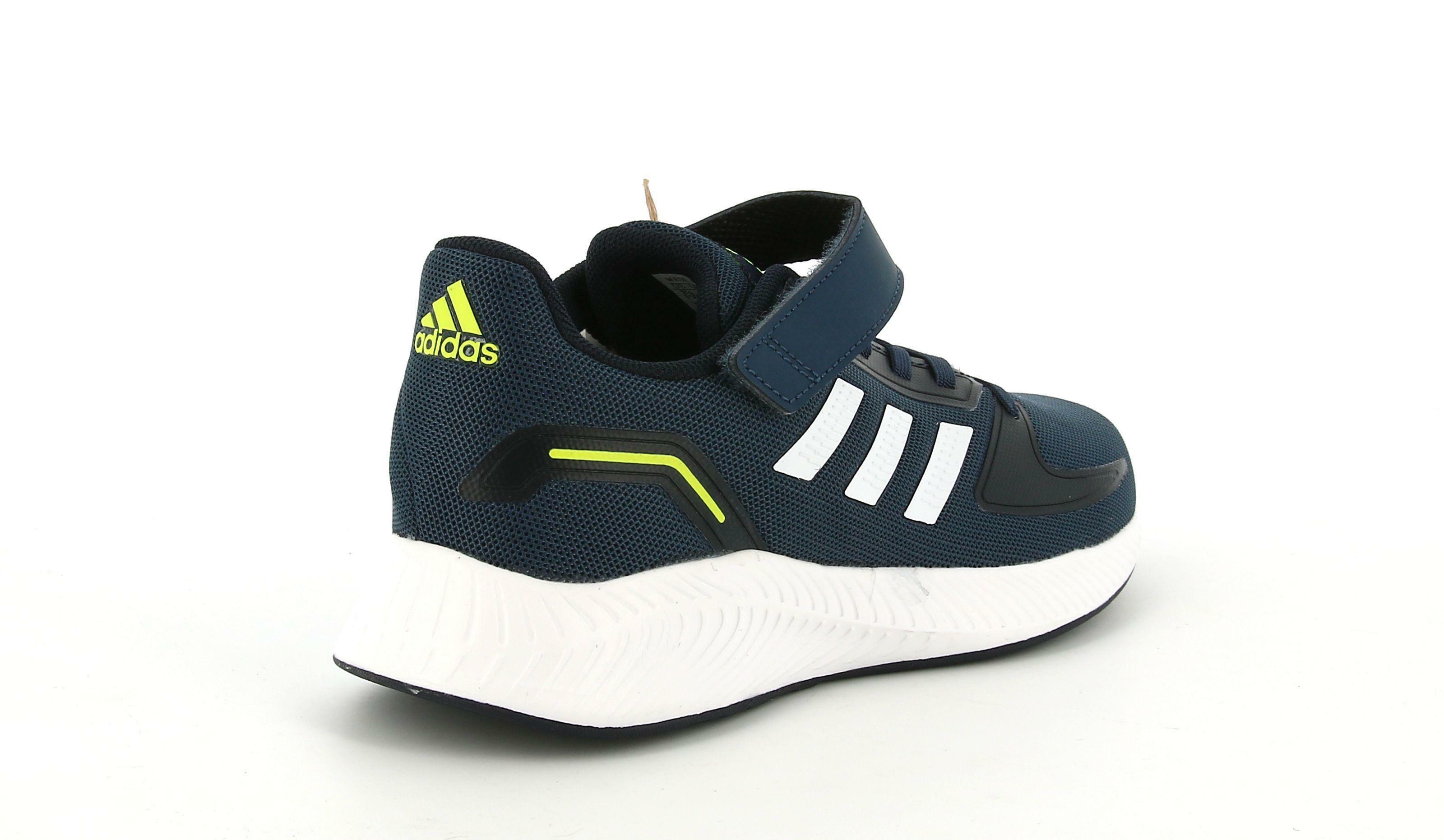 adidas scarpa sportiva adidas runfalcon 2.0 c fz0110. da bambino, colore blu