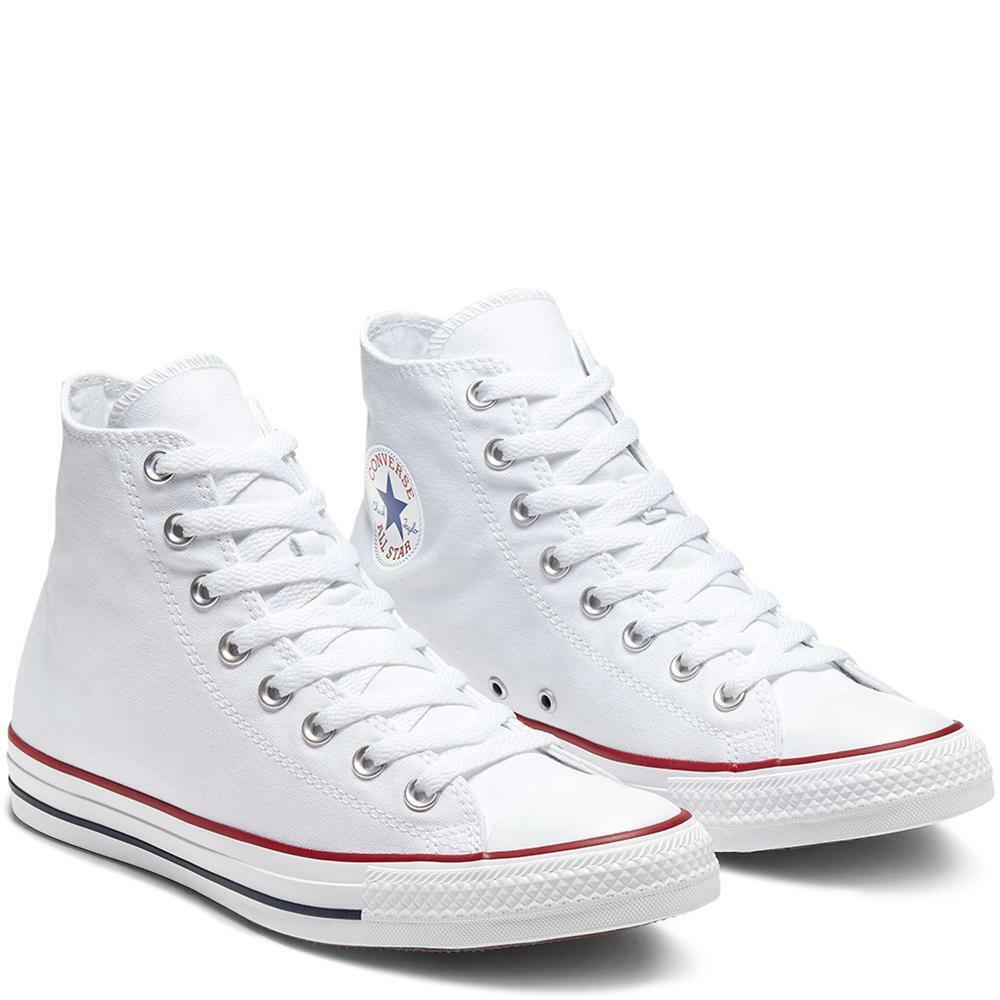 converse sneakers alta converse all star hi m7650c. unisex, colore bianco