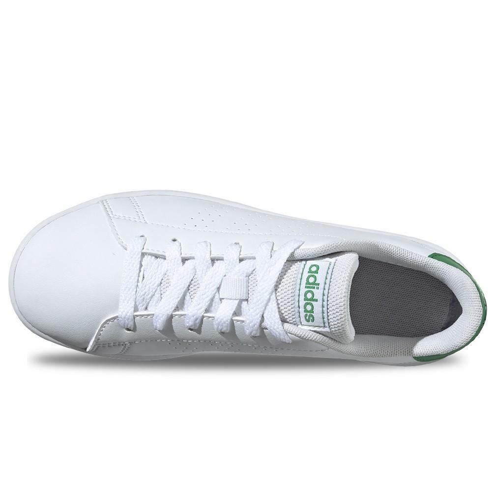adidas sneakers adidas advantage ef0213. unisex adulto, colore bianco