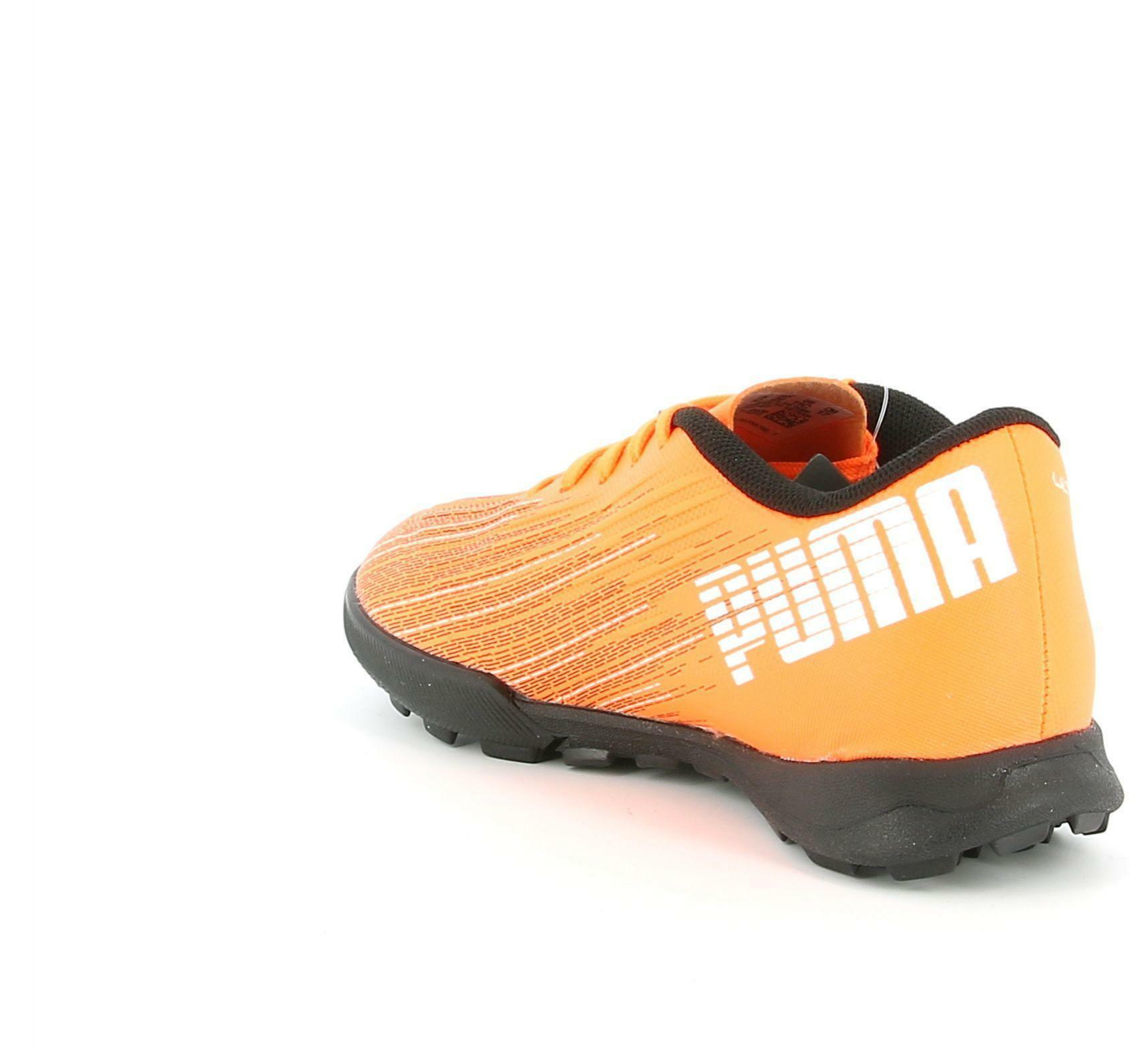 puma puma ultra 4. tt jr 106103 001 arancio scarpe calcetto bambino