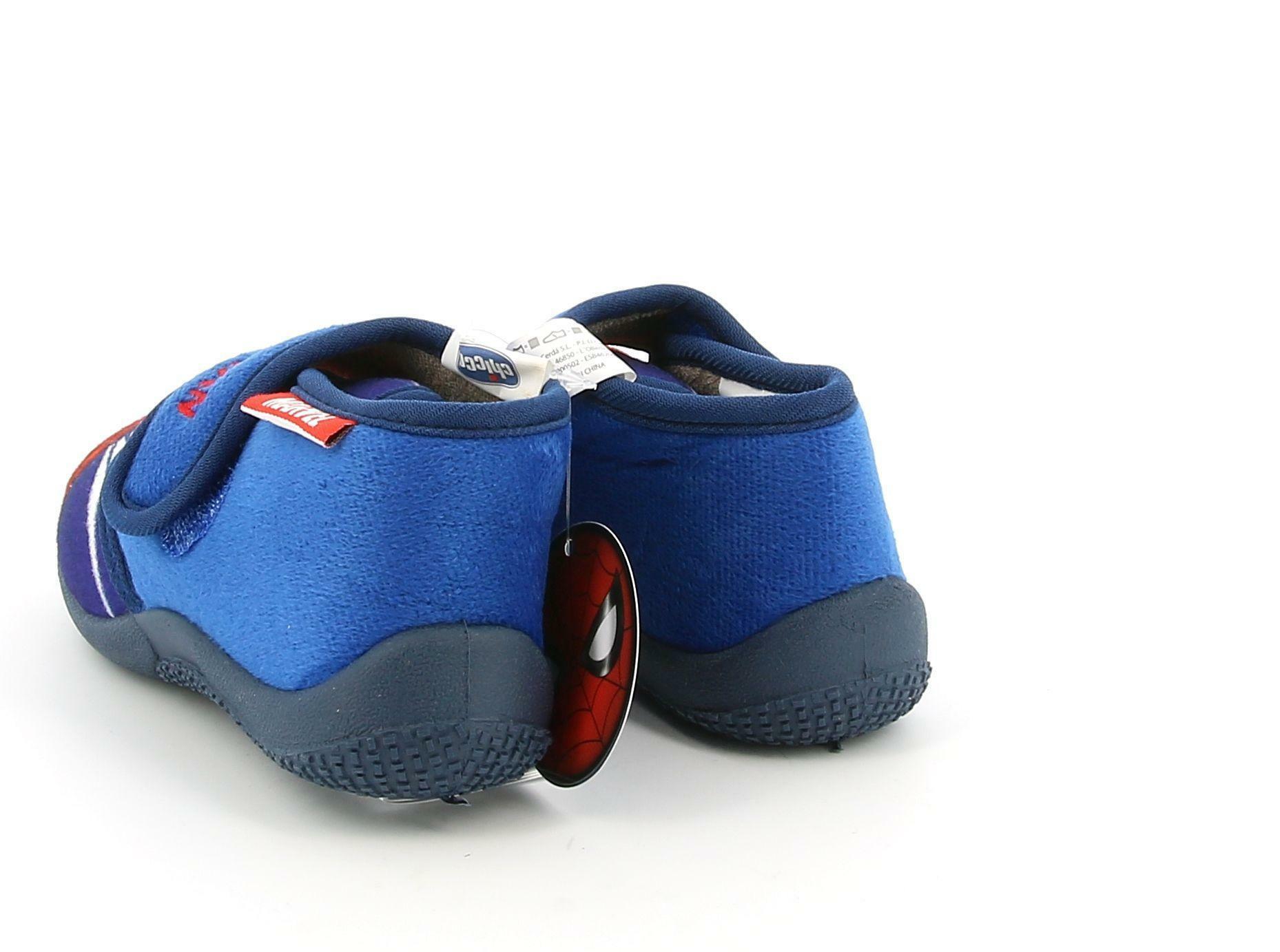 chicco chicco scarpa loreto pantofola 64752 blue spider man da bambino blu