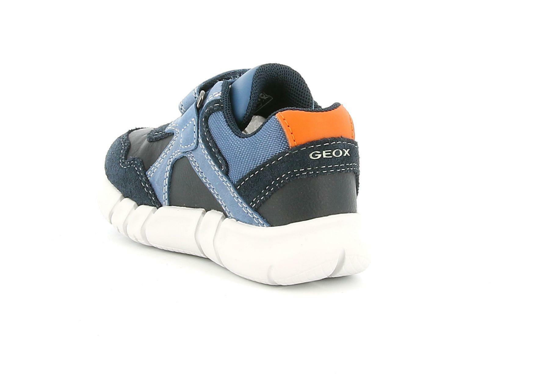 geox geox b flexyper b. c b042tc 0clme c4mf4 blu sneakers bimbo