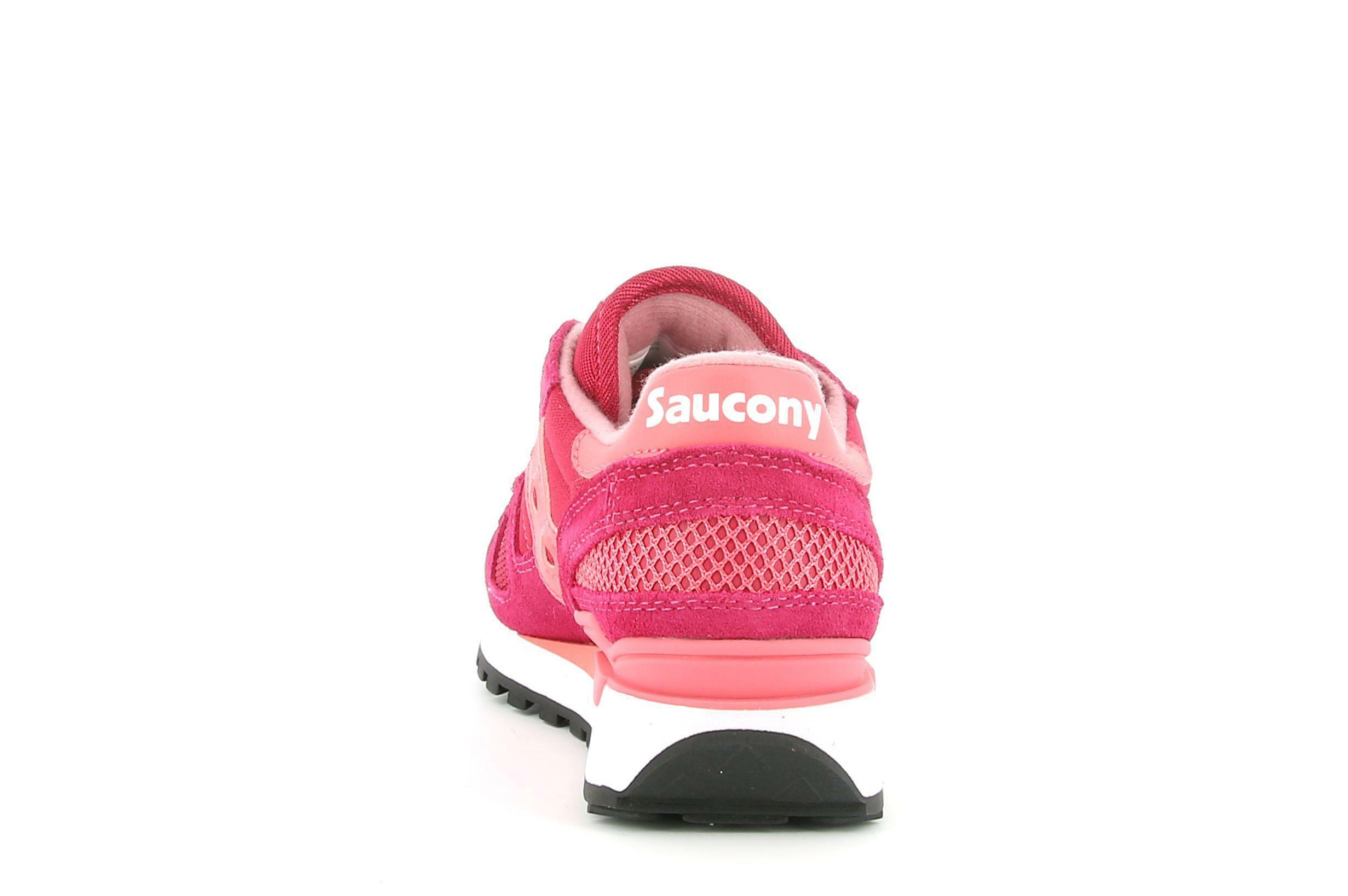 saucony saucony sneakers sportiva s1108-784 bassa da donna rosso
