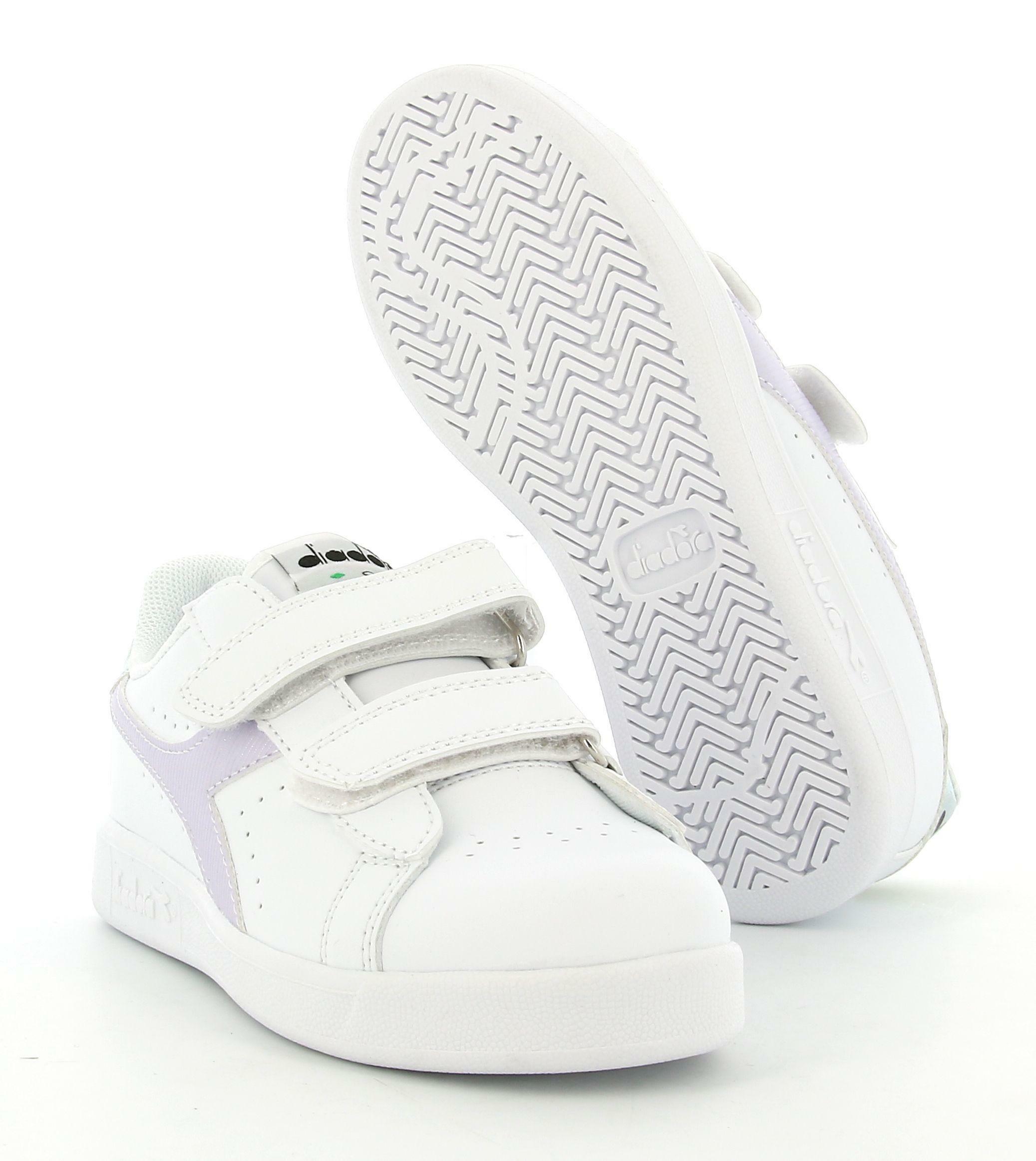 diadora diadora game p ps girl 177016 scarpa sportiva bambina bianco