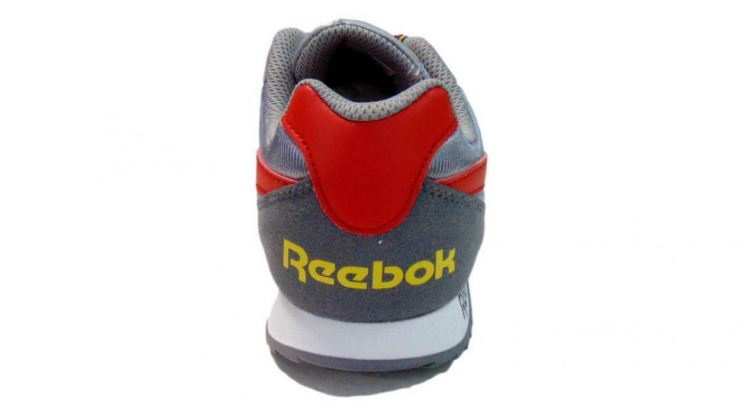 reebok reebok fz3114 royal cljog scarpa sportiva da ragazzo grigio