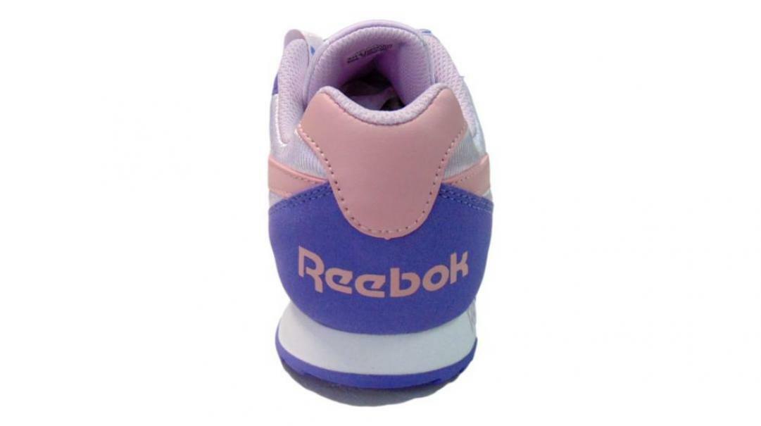 reebok reebok fz3120 royal cljog scarpa sportiva da ragazza lilla