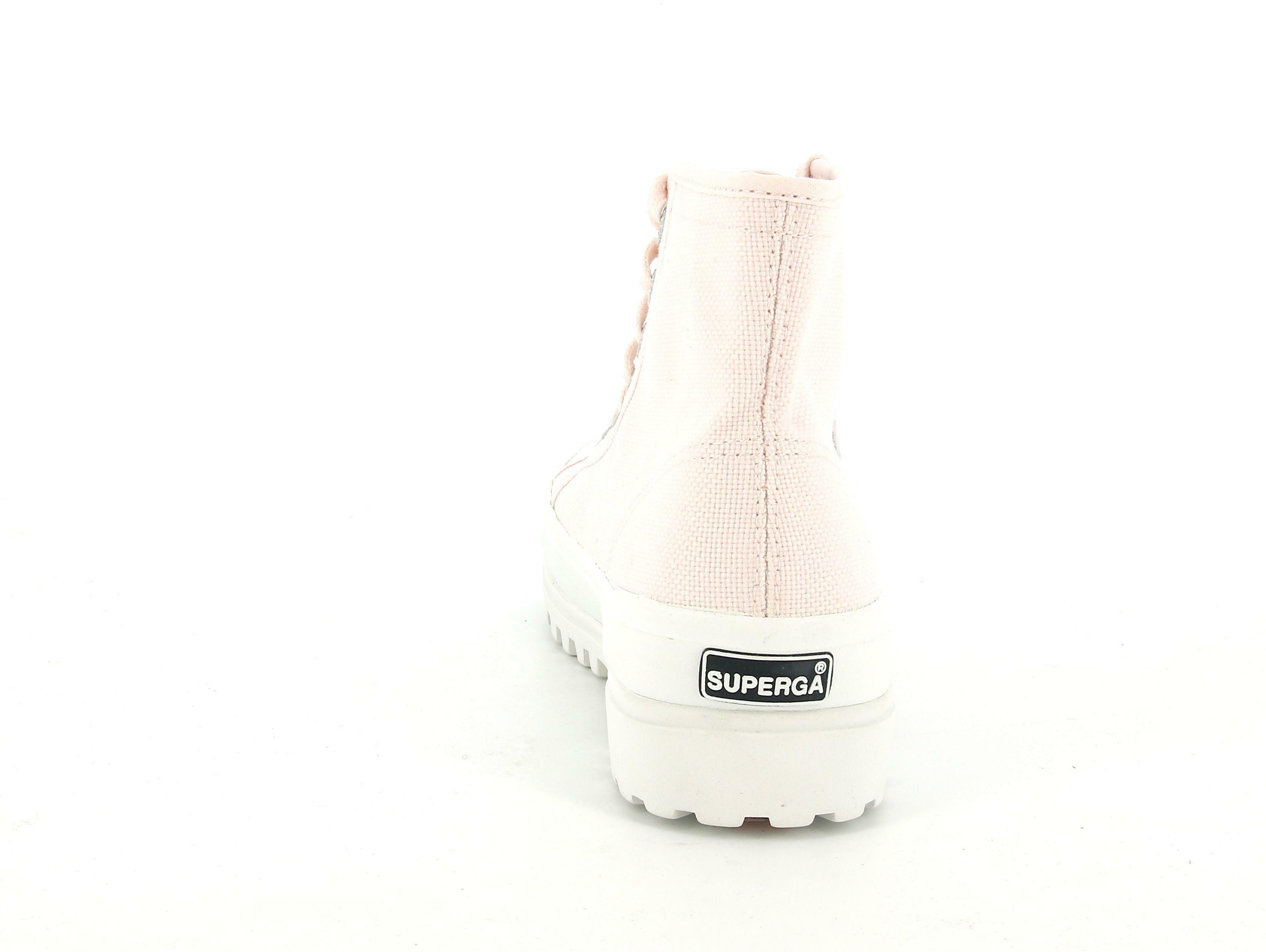 superga sneakers alta platform superga 2341 alpina. da donna, colore rosa