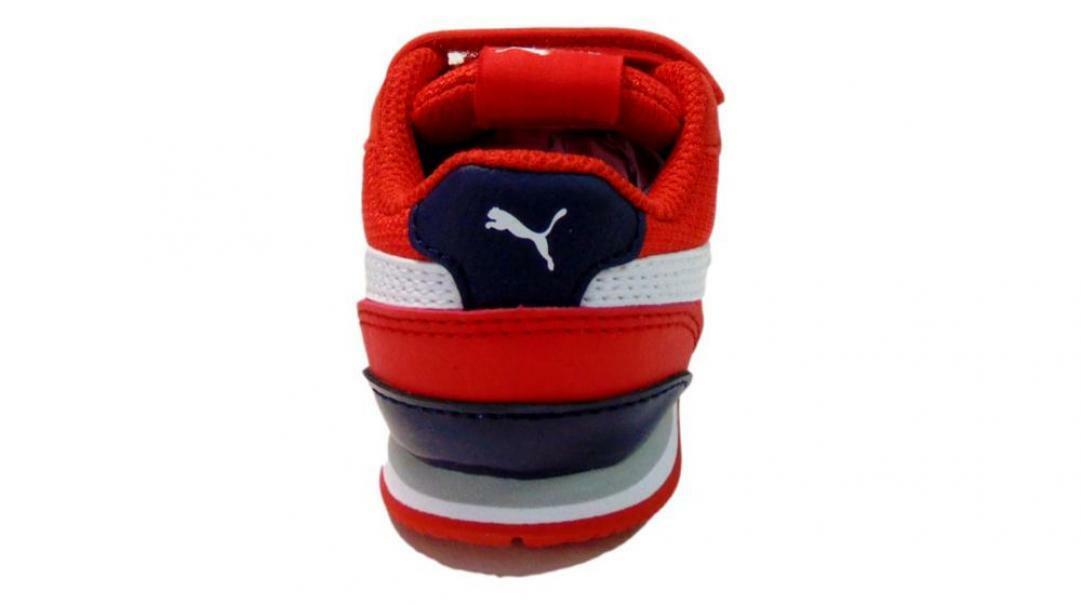 puma scarpa sportiva puma st runner v2 mesh v inf  367137 015. da bambino, colore rosso