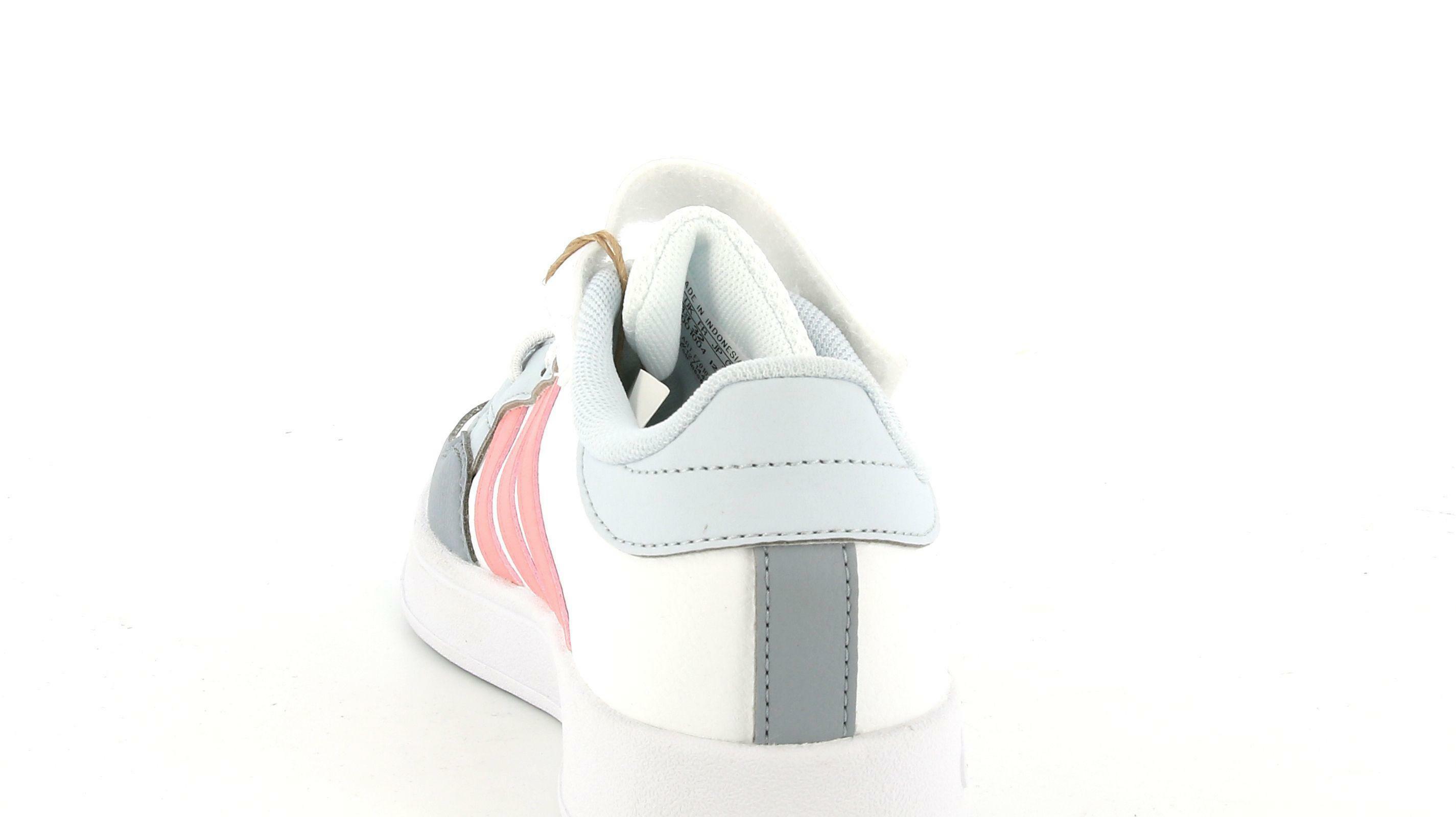 adidas sneakers adidas breaknet c fz0107. da bambina, colore bianco