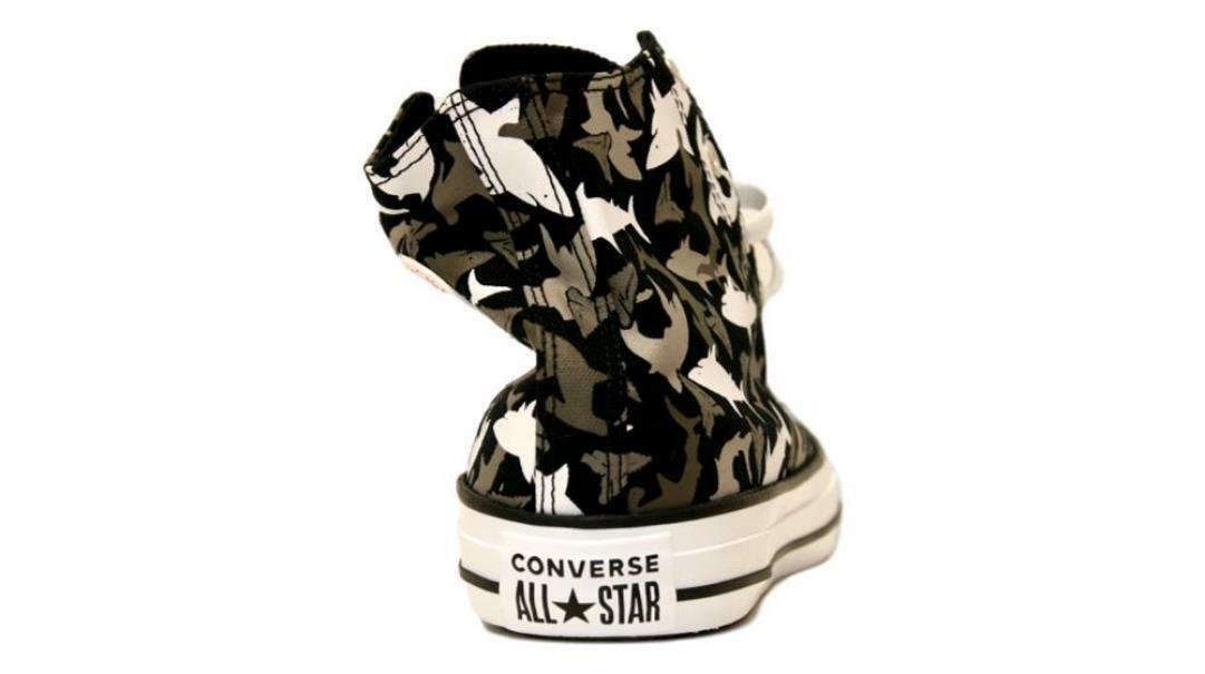 converse sneakers alta converse all star hi 666888c. da bambino, colore nero