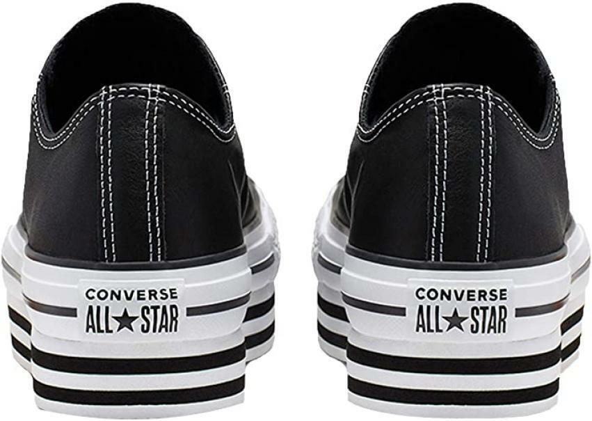 converse sneakers converse ctas eva lift ox 565828c. da donna, colore nero