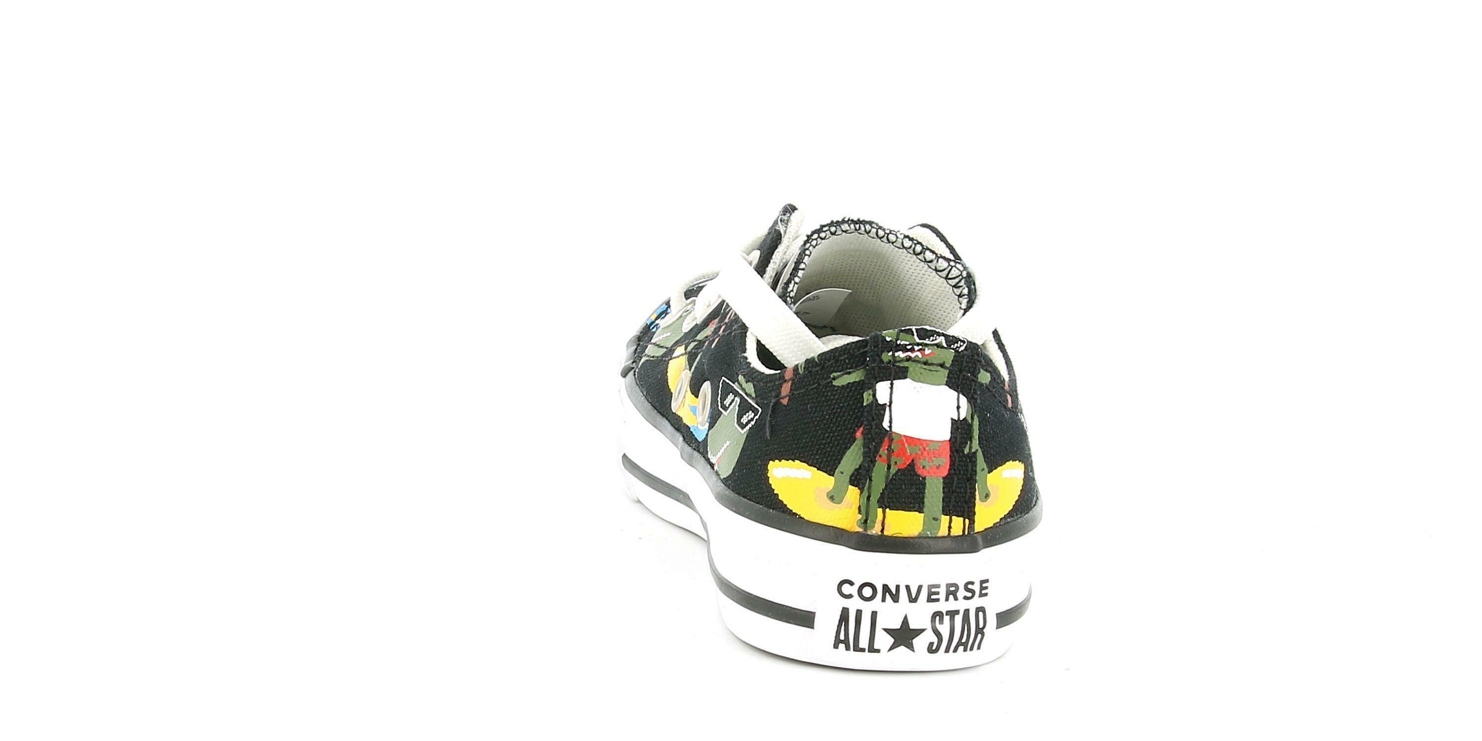 converse sneakers converse ctas ox 671293c. da bambino, colore nero