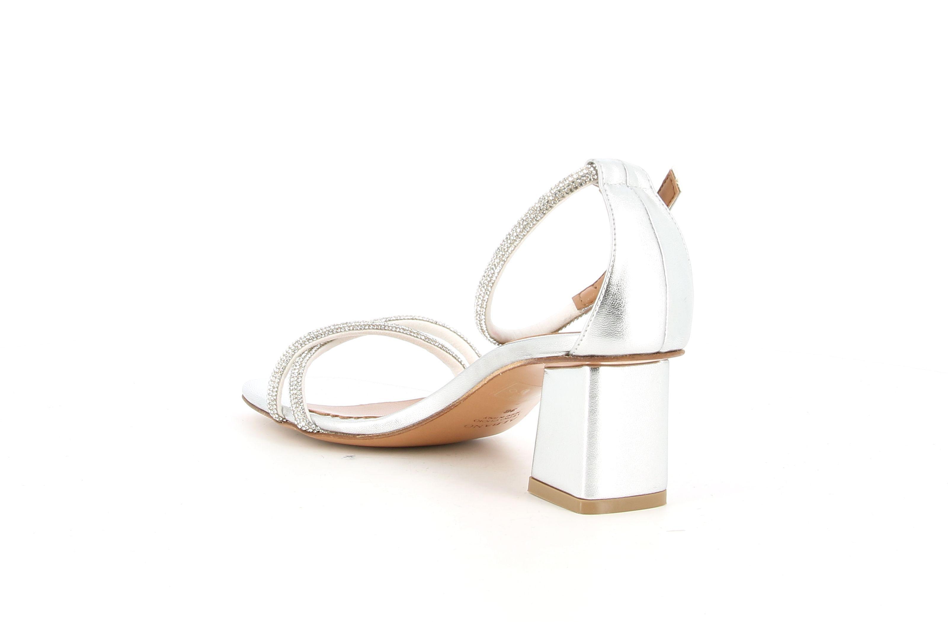 albano sandalo albano a3110. da donna, colore argento