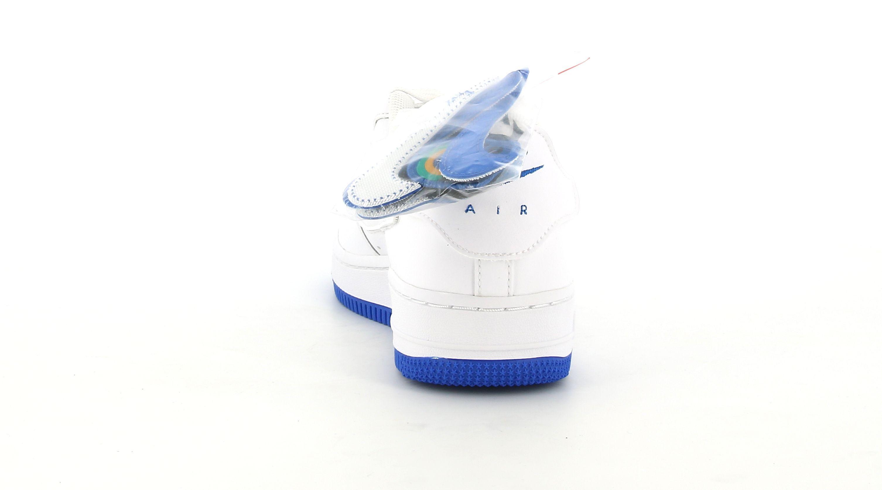 nike sneakers nike air force 1 db4545 105 (gs). unisex, colore bianco/blue