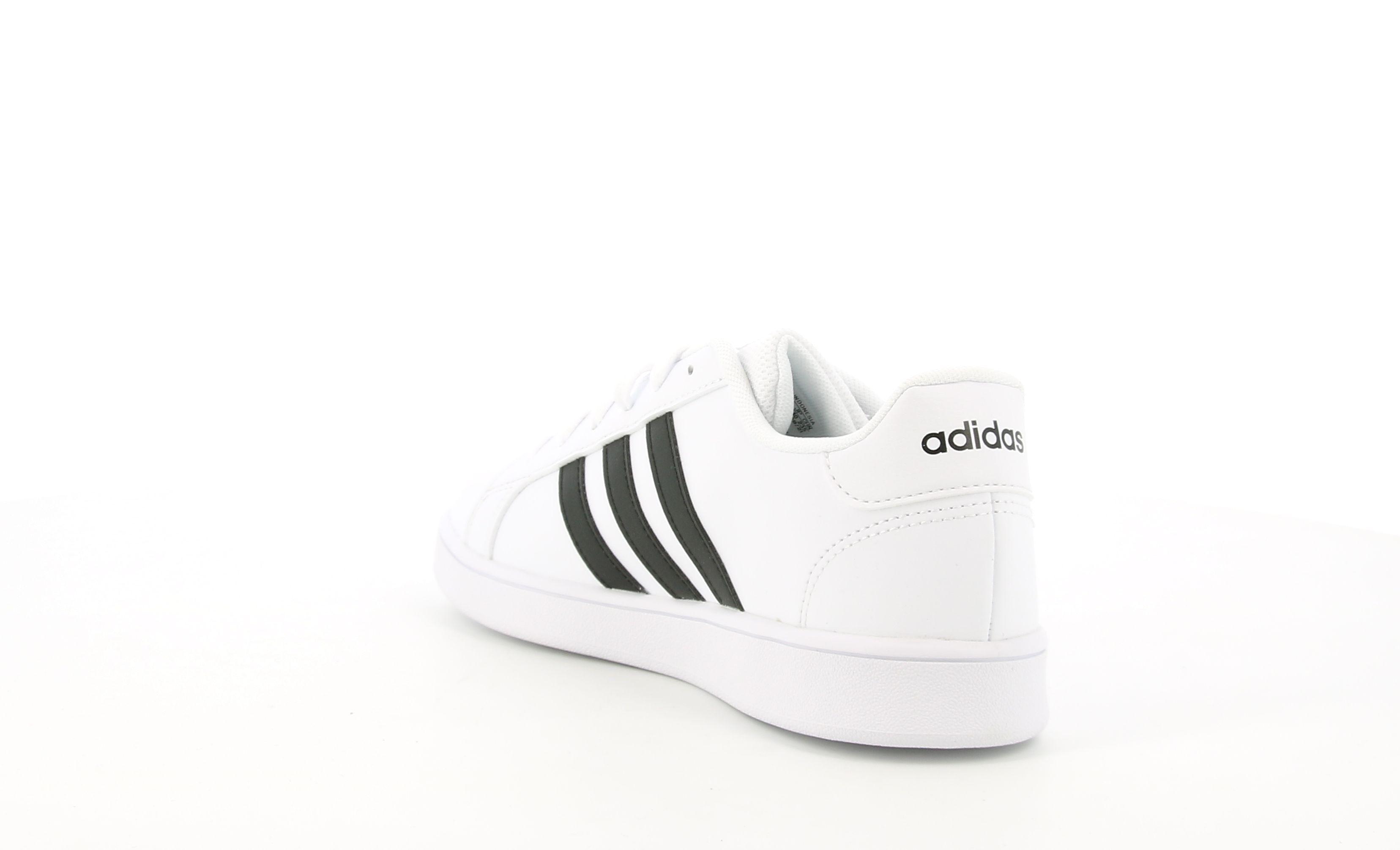 adidas sneakers adidas grand court k ef0103. unisex, colore bianco