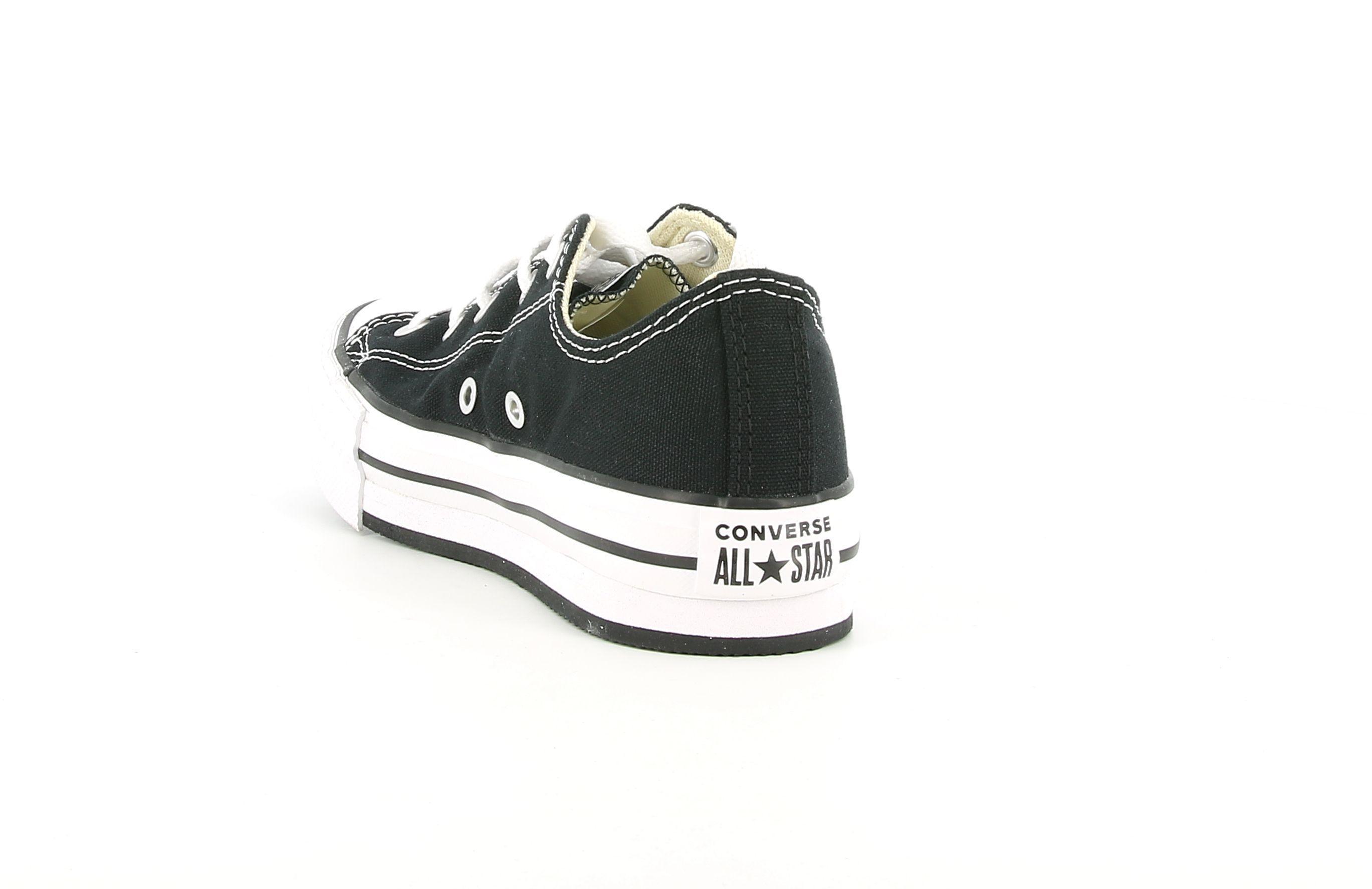 converse sneakers converse ctas eva lift ox  372861c. da bambina, colore nero