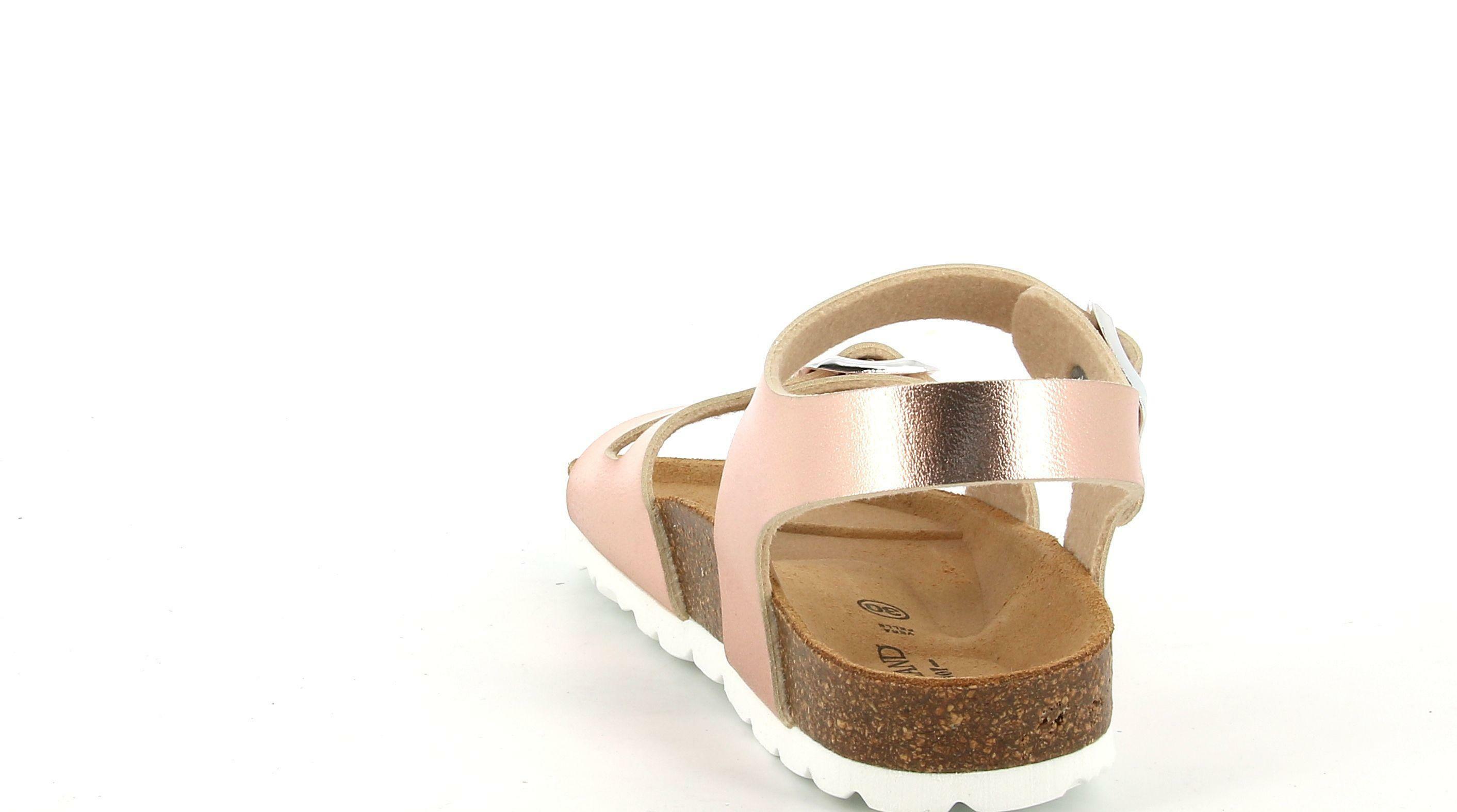 grunland sandalo grunland sb0646 40luce. da bambina, colore cipria
