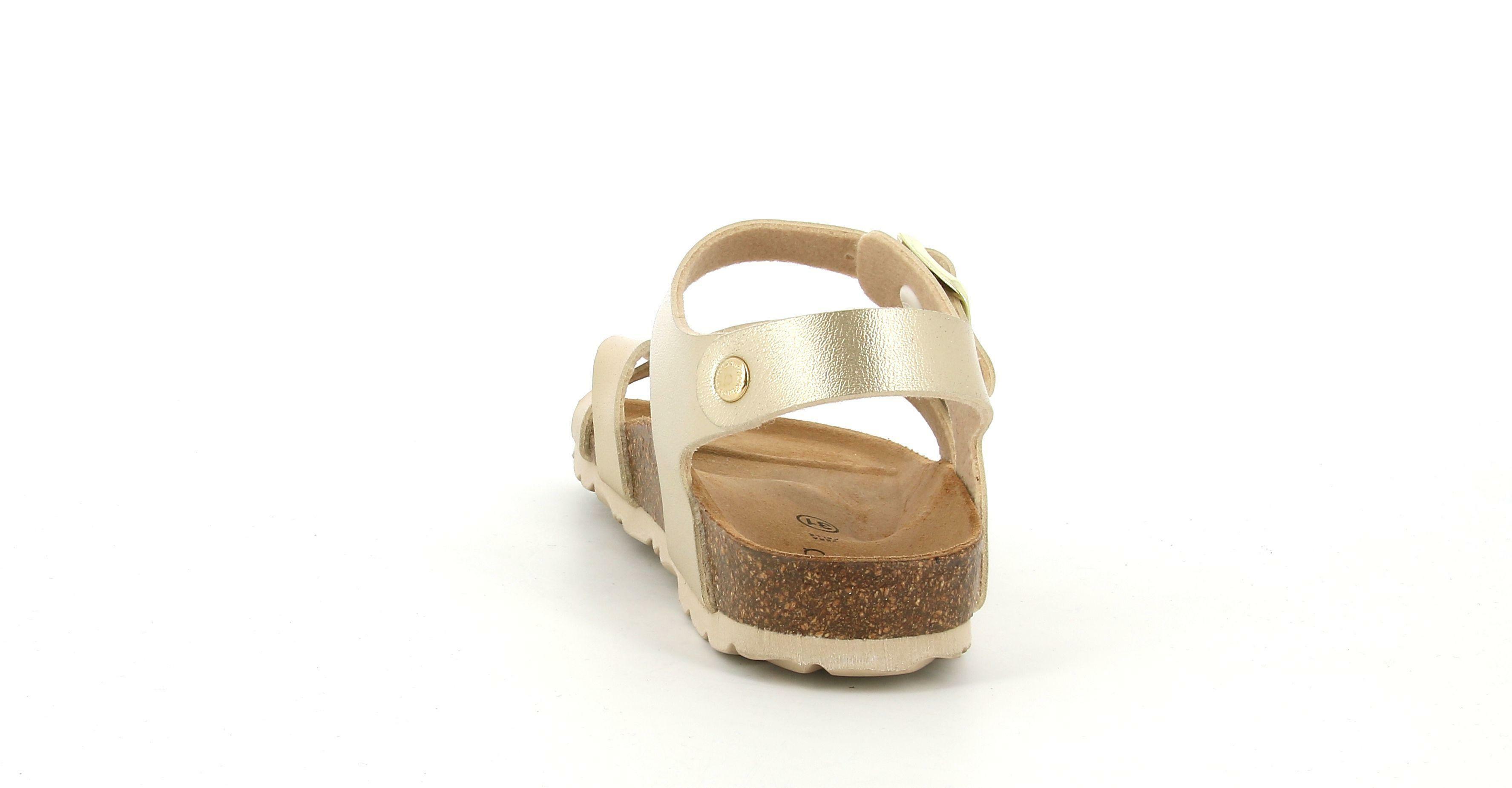 grunland sandalo grunland infradito sb1895 40luce. da bambina, colore platino