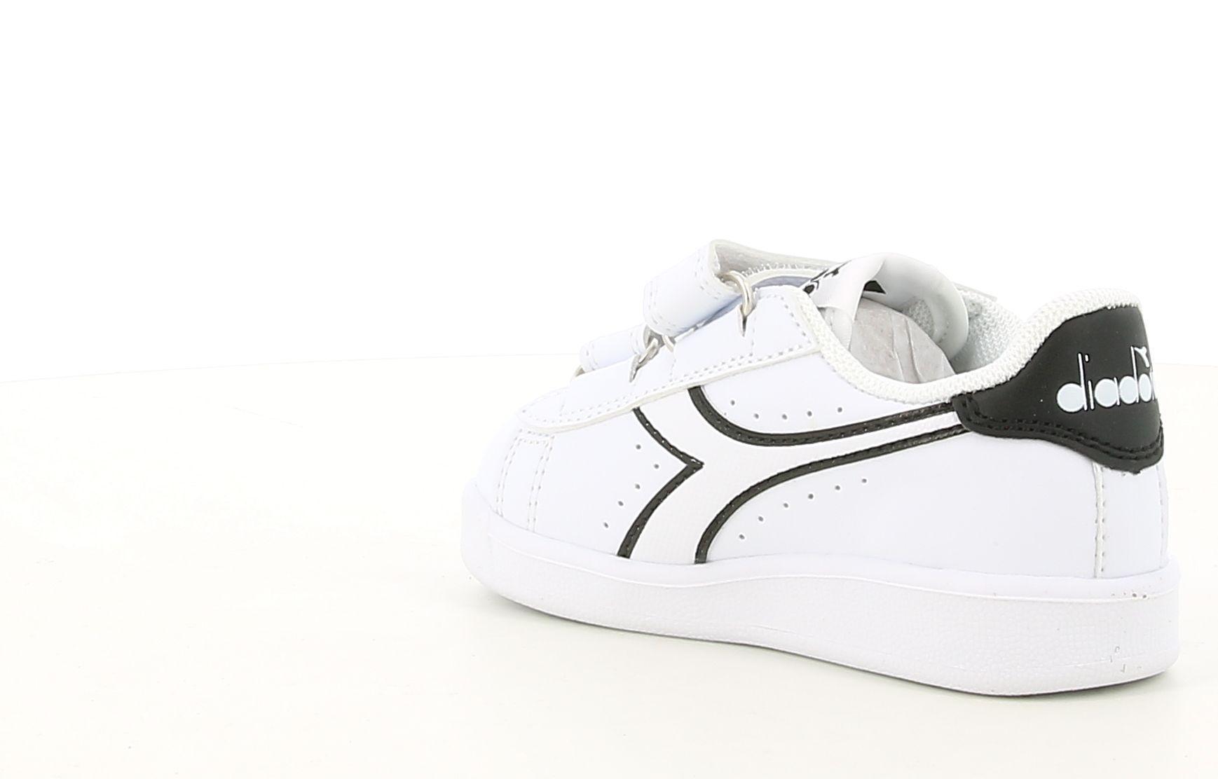 diadora sneakers diadora game p td 173339. da bambino, colore bianco/nero