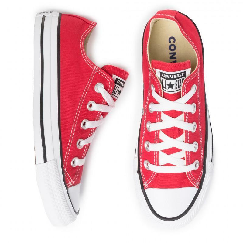 converse sneakers converse all star ox m9696c. unisex colore rosso