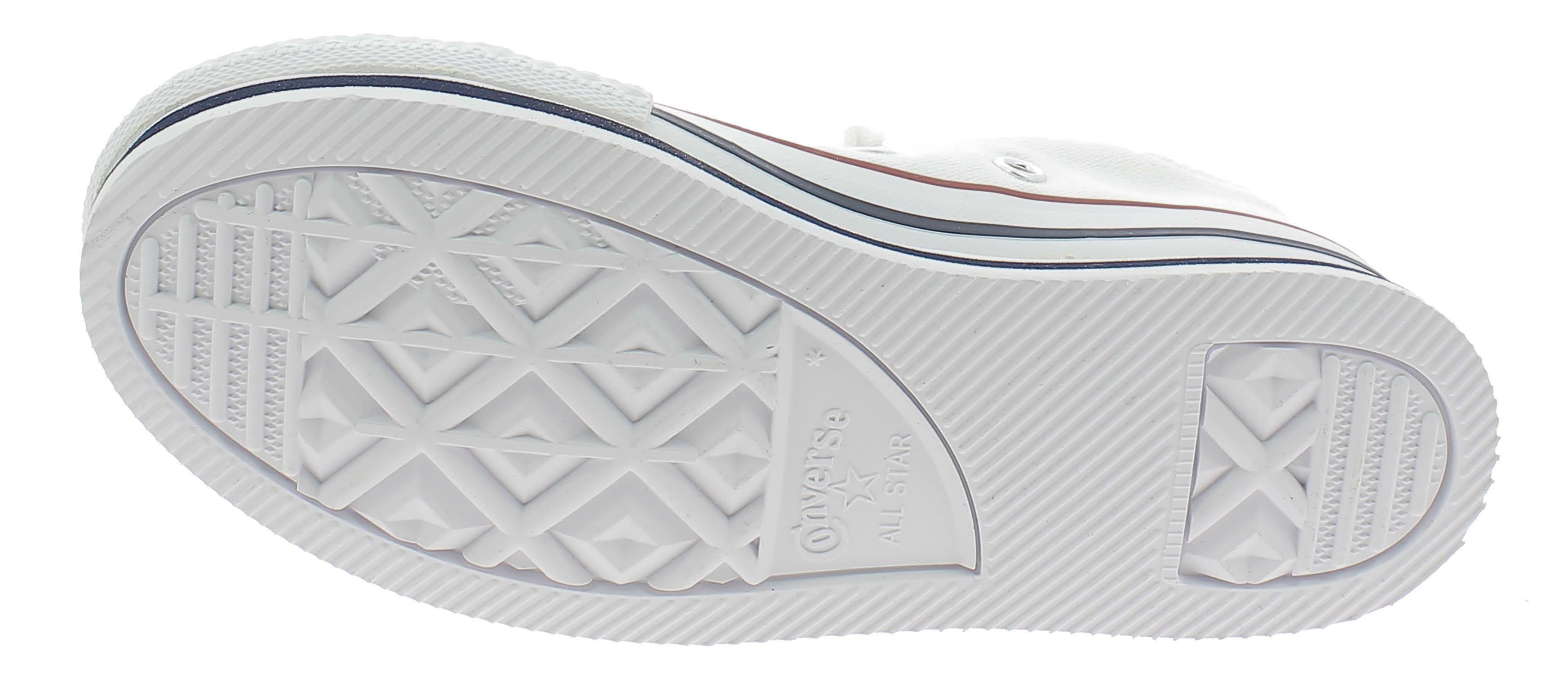 converse sneakers converse platform eva ox 668028c. da bambina, colore bianco bianco