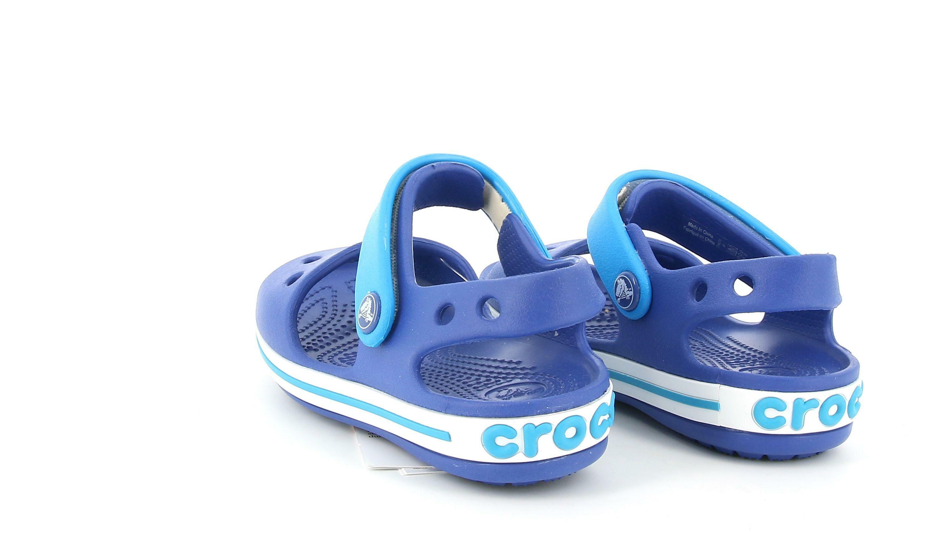 crocs sandalo crocs crocband 12856. da bambino, colore blu