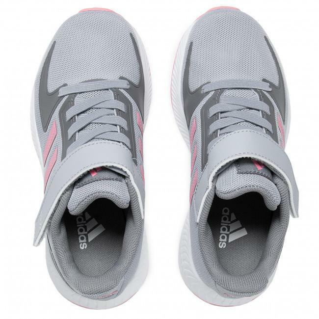 adidas scarpa sportiva adidas runfalcon 2.0 fz0111. da bambina, colore grigio
