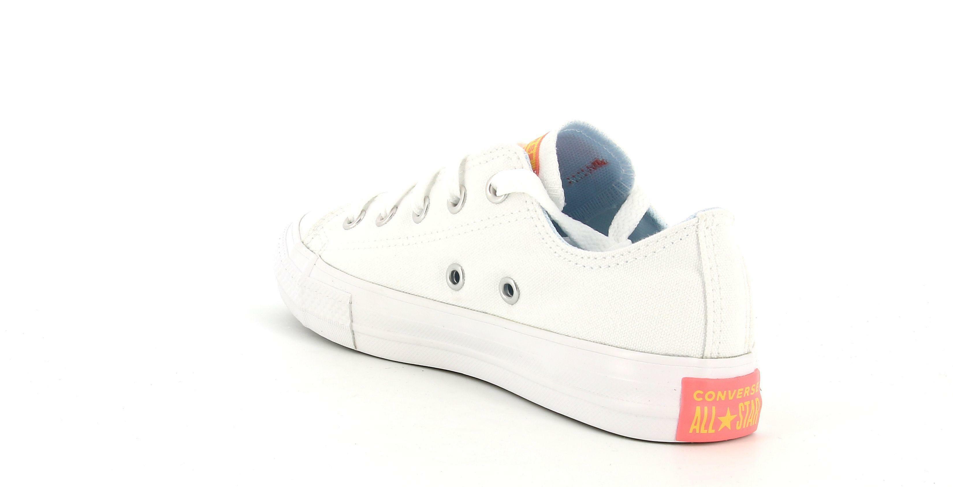 converse sneakers converse ctas ox 670702c. da bambina, colore bianco