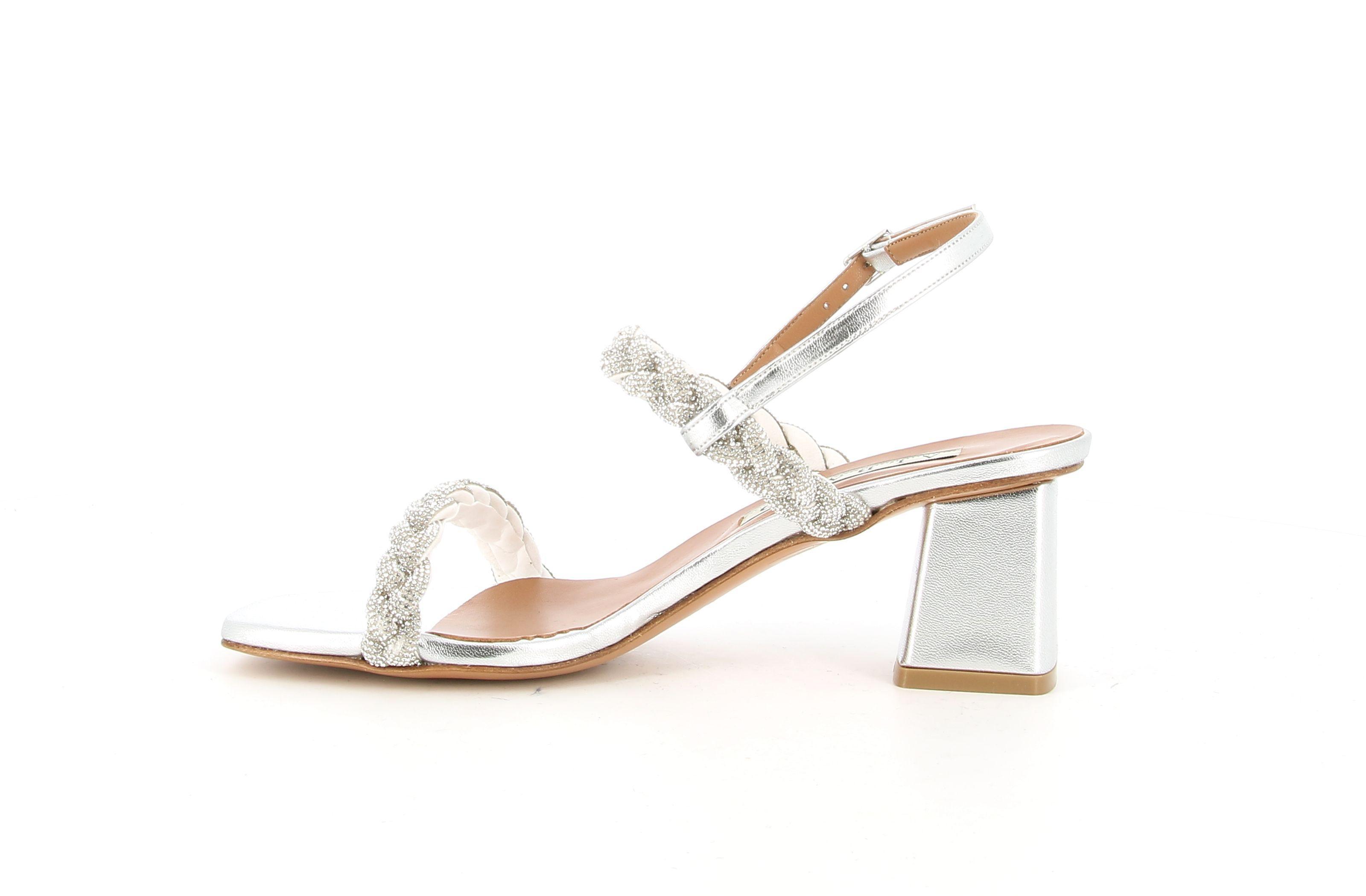 albano sandalo albano a3136. da donna, colore argento