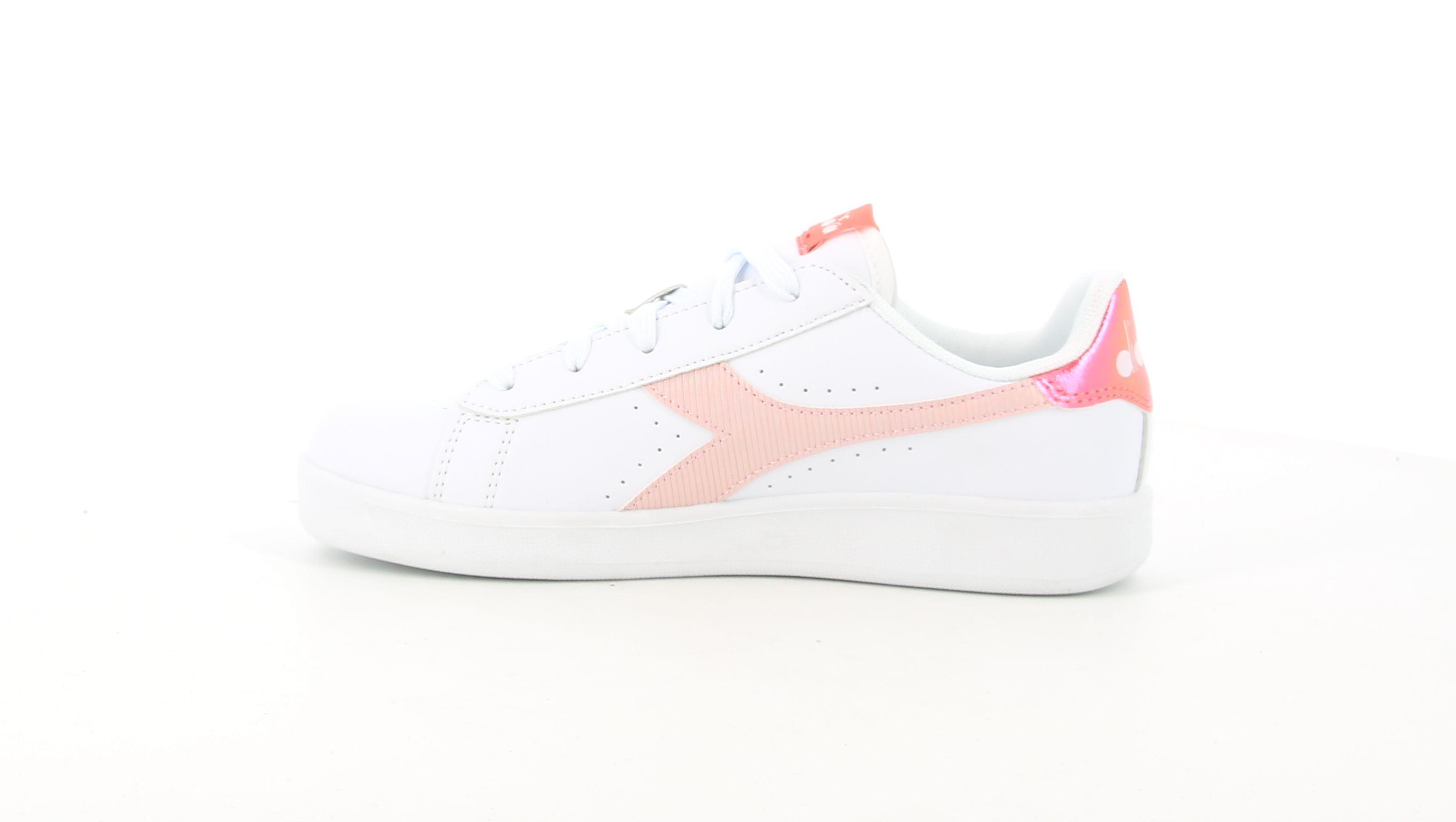 diadora sneakers diadora game p gs girls x 177014. da ragazza, colore bianco/rosa