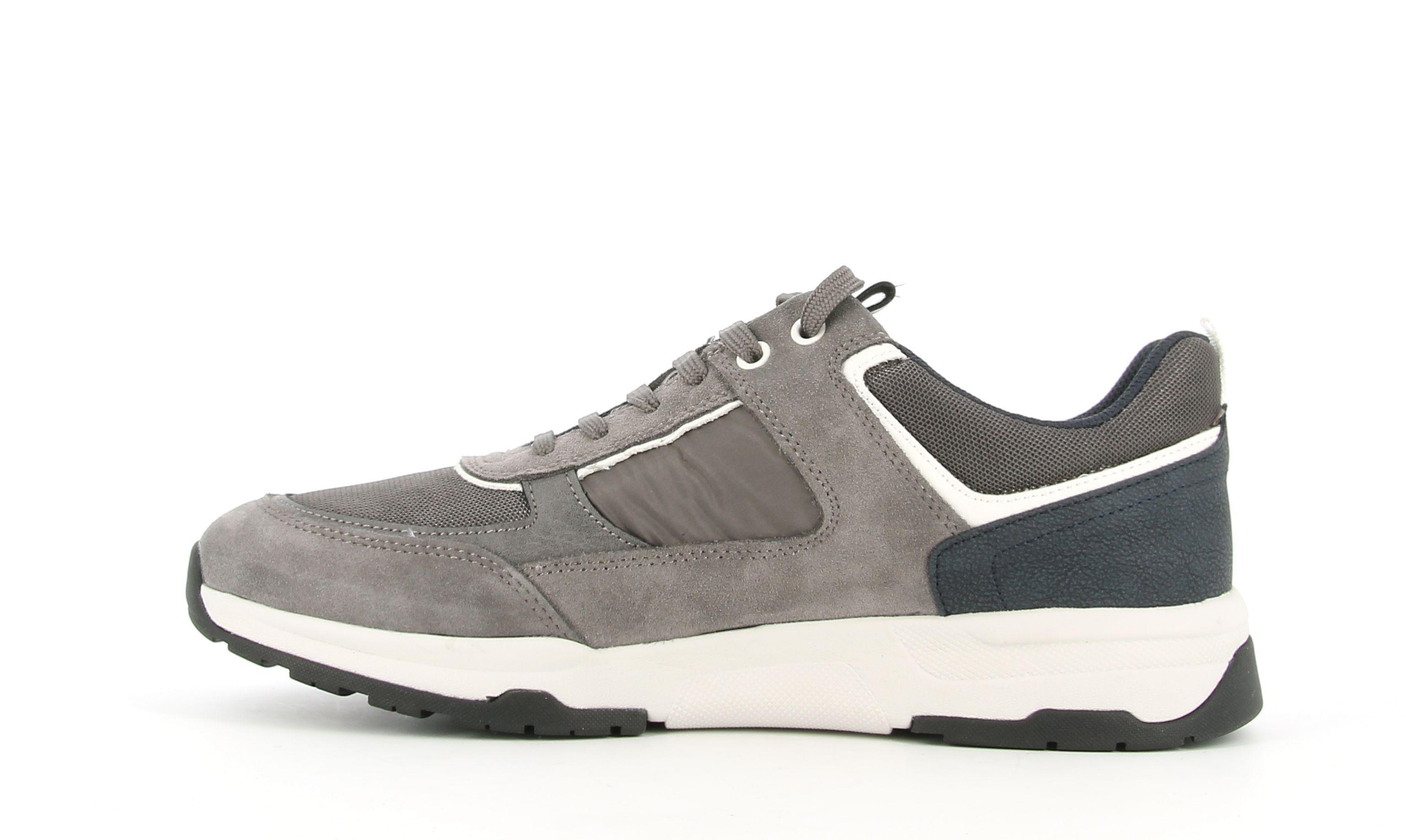 geox scarpa sportiva geox u litio a u25dva 01422 c1006. da uomo, colore grigio